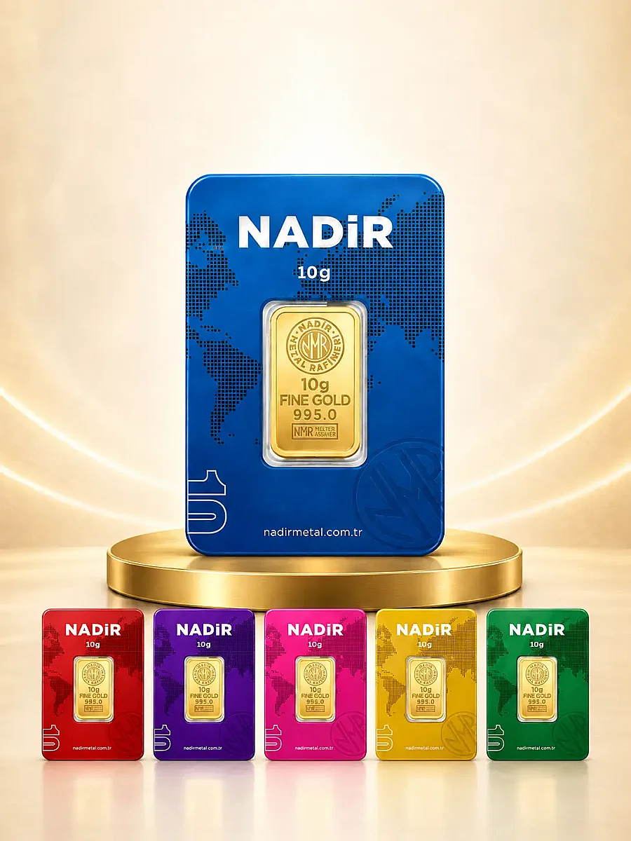 10 Gram Nadir Altın 24 Ayar Külçe Altın