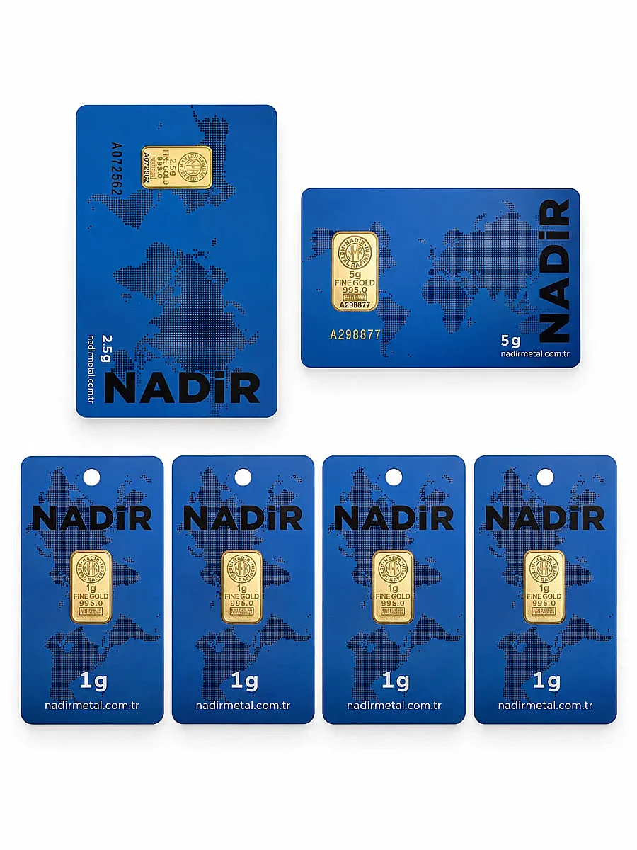 11.50 Gram 24 Ayar 995 Külçe Altın – Sertifikalı