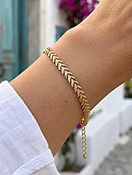 14 Ayar Başak Model Bileklik - 1
