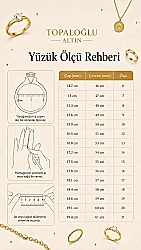 14 Ayar Altın Kalın Grek Model Yüzük - 2