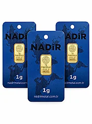 3 Adet 1 Gram 24 Ayar 995 Külçe Altın – Sertifikalı - 2