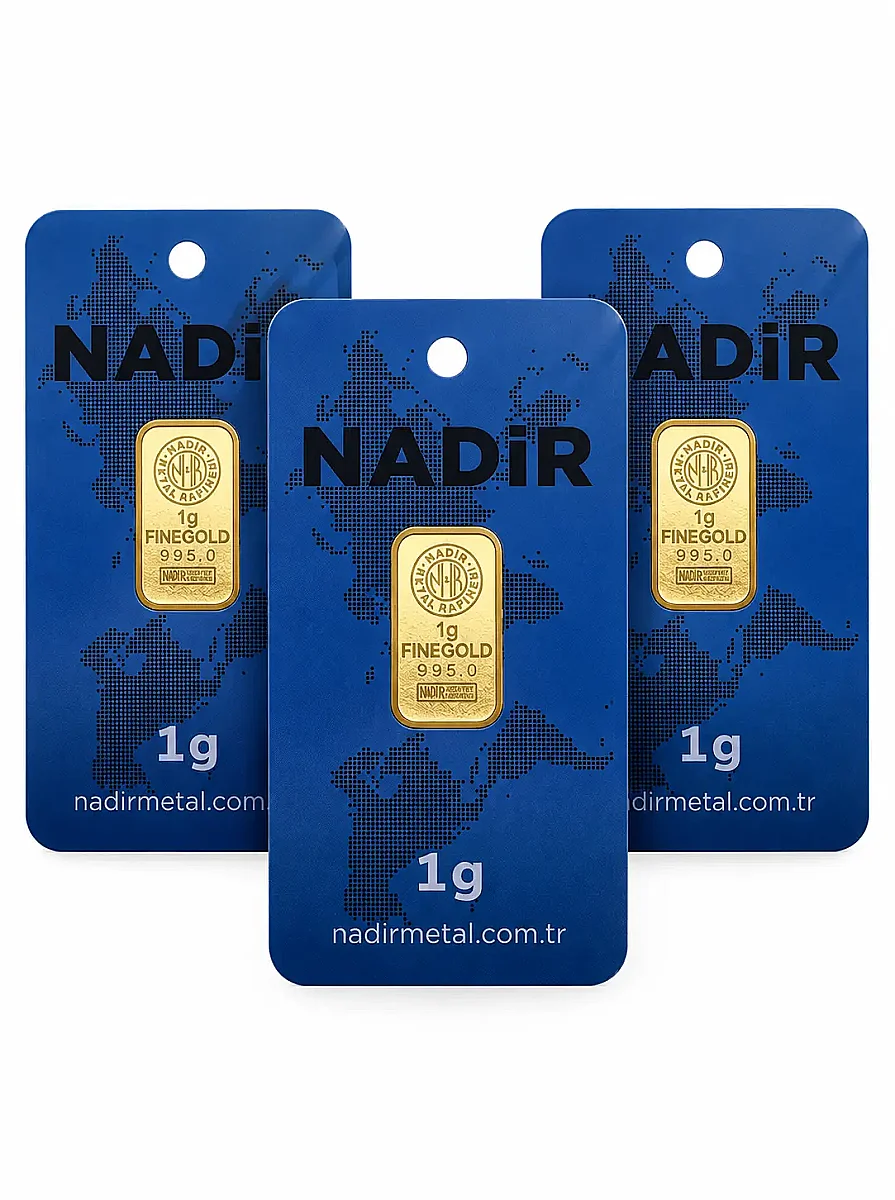 3 Adet 1 Gram 24 Ayar 995 Külçe Altın – Sertifikalı (1)