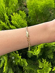 8 Ayar Altın Taşsız Gurmet Bileklik 3.4 gr - 3