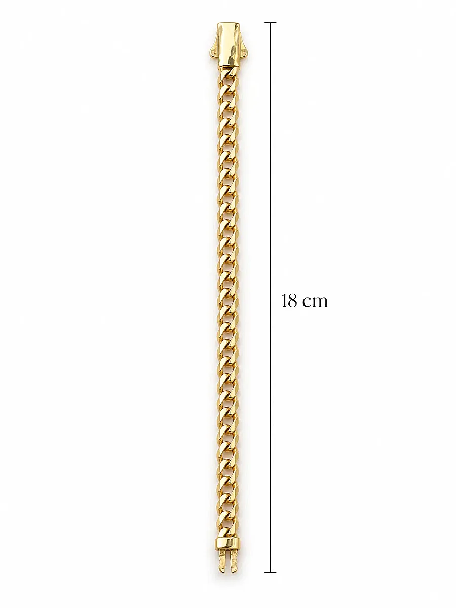 8 Ayar Altın Taşsız Gurmet Bileklik 3.4 gr (1)